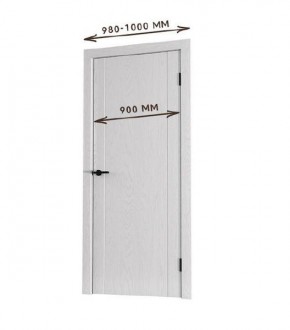 Межкомнатная дверь Bolivar Каньон браун (комплект) 900 в Североуральске - severouralsk.mebel24.online | фото