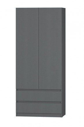 МС "Хилтон" Шкаф №3 900 (Графит) в Североуральске - severouralsk.mebel24.online | фото 2