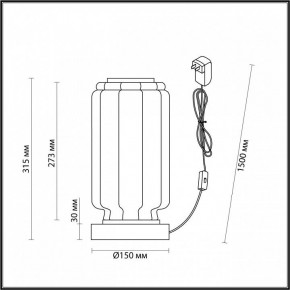 Настольная лампа декоративная Odeon Light Jam 5409/10TL в Североуральске - severouralsk.mebel24.online | фото 4
