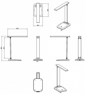 Настольная лампа офисная Arte Lamp London A5124LT-1BK в Североуральске - severouralsk.mebel24.online | фото 2