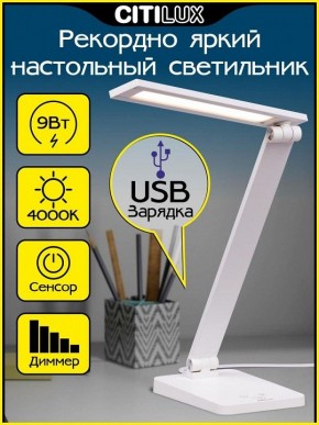Настольная лампа офисная Citilux Ньютон CL803080 в Североуральске - severouralsk.mebel24.online | фото 2
