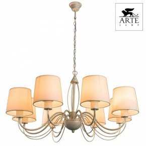 Подвесная люстра Arte Lamp Orlean A9310LM-8WG в Североуральске - severouralsk.mebel24.online | фото 2