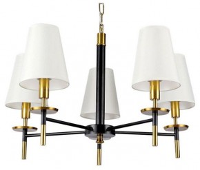 Подвесная люстра Arte Lamp Riccardo A4075LM-5BK в Североуральске - severouralsk.mebel24.online | фото 1