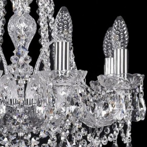 Подвесная люстра Bohemia Ivele Crystal 1411 1411/8/160/Ni в Североуральске - severouralsk.mebel24.online | фото 2