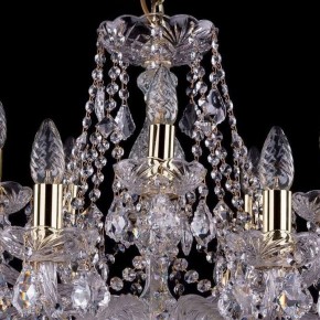 Подвесная люстра Bohemia Ivele Crystal 1413 1413/10+5/300/G/Leafs в Североуральске - severouralsk.mebel24.online | фото 4