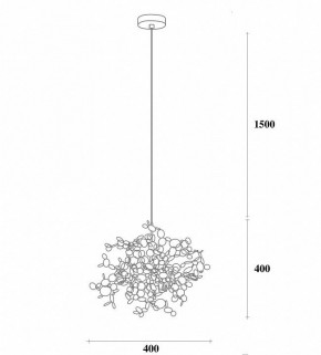 Подвесная люстра Imperiumloft Tezani Argent 40.2058 в Североуральске - severouralsk.mebel24.online | фото 2