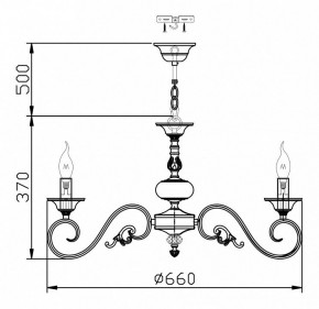 Подвесная люстра Maytoni Perla ARM337-07-R в Североуральске - severouralsk.mebel24.online | фото 6