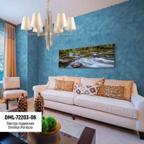 Подвесная люстра Omnilux Porlezza OML-72203-06 в Североуральске - severouralsk.mebel24.online | фото 8