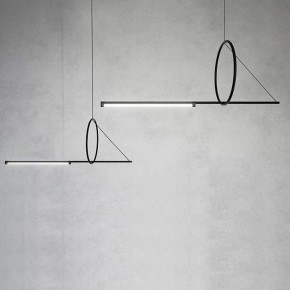 Подвесной светильник Imperiumloft Suspension Cercle Et Trait – Graphite Satine 40.1282-0 в Североуральске - severouralsk.mebel24.online | фото 4