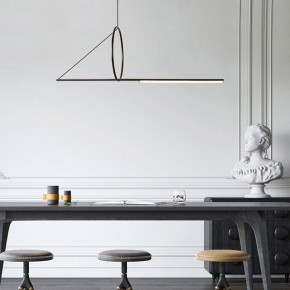 Подвесной светильник Imperiumloft Suspension Cercle Et Trait – Graphite Satine 40.1282-0 в Североуральске - severouralsk.mebel24.online | фото 8