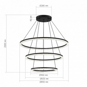 Подвесной светильник ST-Luce EUCLIDICS SL1018.403.03 в Североуральске - severouralsk.mebel24.online | фото 4