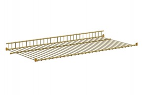 Полка сотовая L695 (золото) в Североуральске - severouralsk.mebel24.online | фото