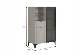 РИЧ Комод 2 со стеклом в Североуральске - severouralsk.mebel24.online | фото 2