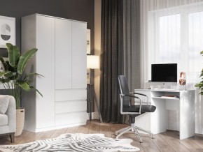 Шкаф 3-ств. с 3 ящиками "Бьянко" в Североуральске - severouralsk.mebel24.online | фото 4