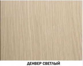 Шкаф для одежды №614 "Инна" Денвер светлый (*без полок) в Североуральске - severouralsk.mebel24.online | фото 2