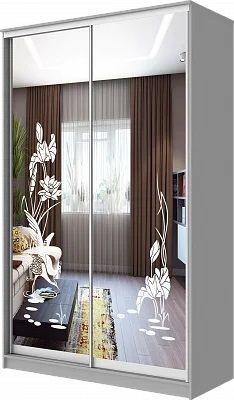 Шкаф-купе ХИТ 24-12/2-66 ЦАПЛИ в Североуральске - severouralsk.mebel24.online | фото