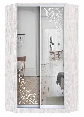 Шкаф-купе ХИТ-У-L-24-64-66 ОРНАМЕНТ в Североуральске - severouralsk.mebel24.online | фото