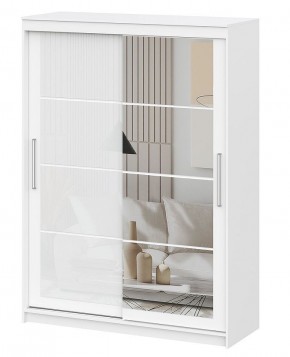Шкаф-купе ШКП 3 Серия 2 (1600) Белый текстурный в Североуральске - severouralsk.mebel24.online | фото