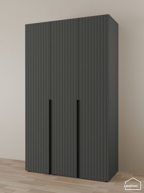 Шкаф Linnea MHR-3-2 2050х1200х510 (Графит-М 11.1.25) в Североуральске по цене 28 860 руб. Шкаф Linnea MHR-3-2 2050х1200х510 (Графит-М 11.1.25) в Североуральске - severouralsk.mebel24.online | фото