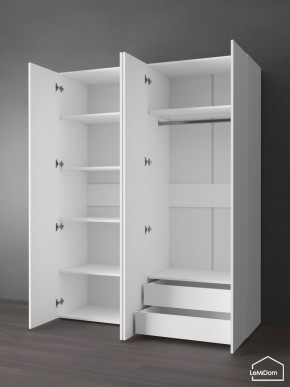 Шкаф Linnea MHR-4PO-2 2050х1600х510 (Белый-М 11.1.1) в Североуральске - severouralsk.mebel24.online | фото 6