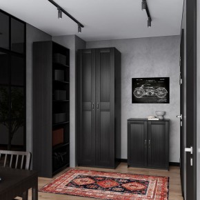Шкаф МАКС двухдверный, цвет Дуб Венге в Североуральске - severouralsk.mebel24.online | фото 4