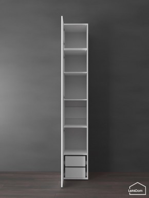 Шкаф с антресолью Linnea MHR-1POA-4 2450х400х510 (Белый-М 11.1.2) в Североуральске - severouralsk.mebel24.online | фото 6