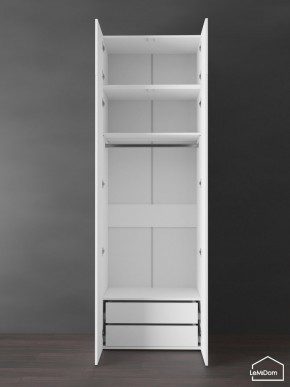 Шкаф с антресолью Linnea MHR-2POA-3 2450х800х510 (Белый-М 11.1.1) в Североуральске - severouralsk.mebel24.online | фото 5