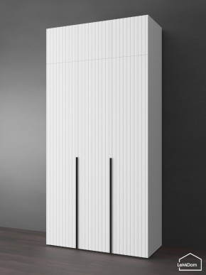 Шкаф с антресолью Linnea MHR-3A-1 2450х1200х510 (Белый-М 11.1.1) в Североуральске - severouralsk.mebel24.online | фото 1