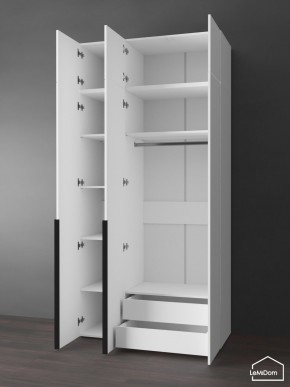 Шкаф с антресолью Linnea MHR-3A-2 2450х1200х510 (Белый-М 11.1.2) в Североуральске - severouralsk.mebel24.online | фото 5