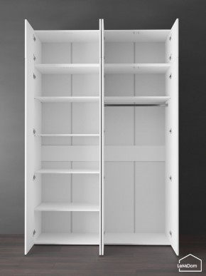 Шкаф с антресолью Linnea MHR-4POA-1 2450х1600х510 (Белый-М 11.1.2) в Североуральске - severouralsk.mebel24.online | фото 4