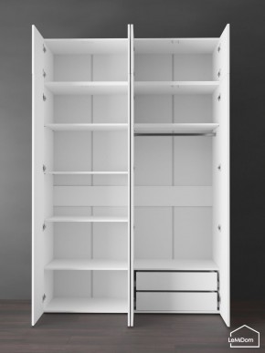 Шкаф с антресолью Linnea MHR-4POA-2 2450х1600х510 (Белый-М 11.1.1) в Североуральске - severouralsk.mebel24.online | фото 5