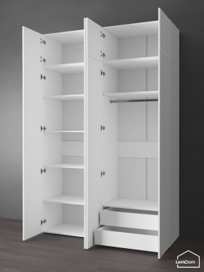 Шкаф с антресолью Linnea MHR-4POA-2 2450х1600х510 (Белый-М 11.1.1) в Североуральске - severouralsk.mebel24.online | фото 6