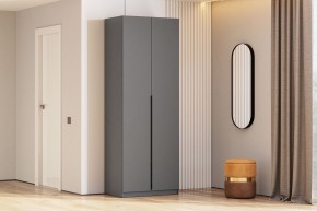 Шкаф ШК-5 + 2 полки (800) Графит серый в Североуральске - severouralsk.mebel24.online | фото 2