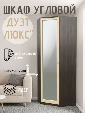 Шкаф угловой Дуэт Люкс с зеркалом в Североуральске - severouralsk.mebel24.online | фото 5