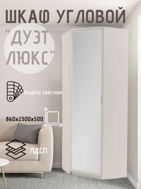 Шкаф угловой Дуэт Люкс с зеркалом в Североуральске - severouralsk.mebel24.online | фото 6