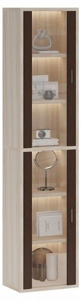 Шкаф-витрина Домино СУ(ш1в2)+2ФС в Североуральске - severouralsk.mebel24.online | фото 2