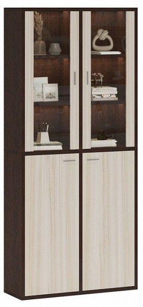 Шкаф-витрина Домино СУ(ш2в2)+2ФС+2ФГ в Североуральске - severouralsk.mebel24.online | фото 2
