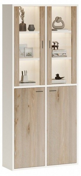 Шкаф-витрина Домино СУ(ш2в2)+2ФС+2ФГ в Североуральске - severouralsk.mebel24.online | фото 3