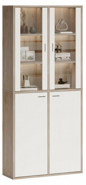 Шкаф-витрина Домино СУ(ш2в2)+2ФС+2ФГ в Североуральске - severouralsk.mebel24.online | фото 2