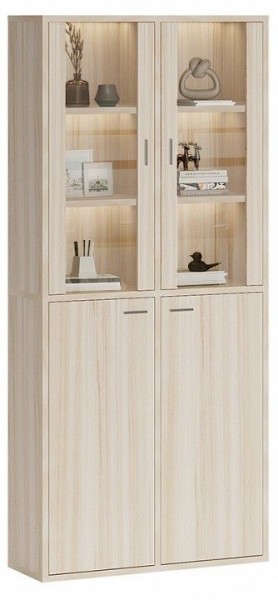 Шкаф-витрина Домино СУ(ш2в2)+2ФС+2ФГ в Североуральске - severouralsk.mebel24.online | фото 2