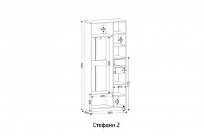 СТЕФАНИ-2 Шкаф в Североуральске - severouralsk.mebel24.online | фото 2
