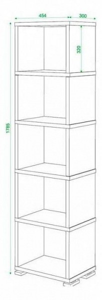 Стеллаж Домино СБ-15/5 в Североуральске - severouralsk.mebel24.online | фото 3
