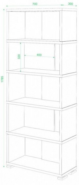 Стеллаж СБ-10/5 в Североуральске - severouralsk.mebel24.online | фото 2