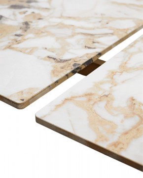 Стол ACERRA NEW 160 GLOSS GRAND JADE SOLID CERAMIC/ каркас цвета шампань, ®DISAUR в Североуральске - severouralsk.mebel24.online | фото 8