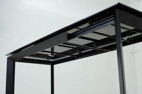Стол CREMONA 140 KL-99 Белый мрамор матовый, итальянская керамика / черный каркас, ®DISAUR в Североуральске - severouralsk.mebel24.online | фото 13