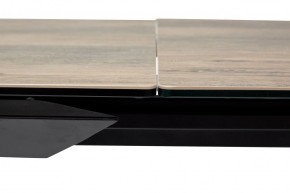Стол CREMONA 180 KL-61 Под дерево, итальянская керамика / черный каркас, ®DISAUR в Североуральске - severouralsk.mebel24.online | фото 4
