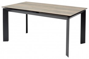 Стол CREMONA 180 KL-61 Под дерево, итальянская керамика / черный каркас, ®DISAUR в Североуральске - severouralsk.mebel24.online | фото 5