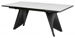 Стол IVAR 200 MARBLES KL-99 Белый мрамор, итальянская керамика, ®DISAUR в Североуральске - severouralsk.mebel24.online | фото 6