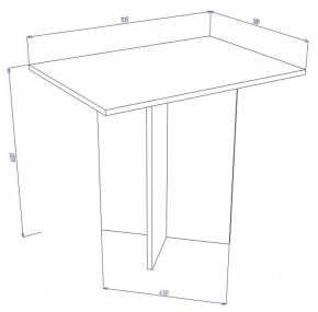 Стол журнальный Cross СЖ4 в Североуральске - severouralsk.mebel24.online | фото 3