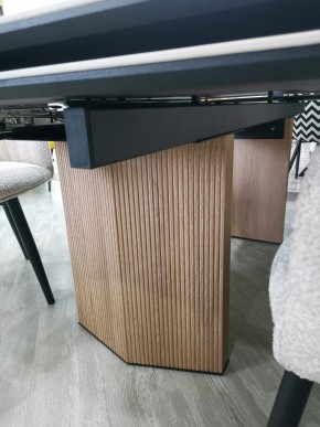 Стол МОЦАРТ 200 AMADEUS POLISHED, керамика / Дуб монтана М-City в Североуральске - severouralsk.mebel24.online | фото 3